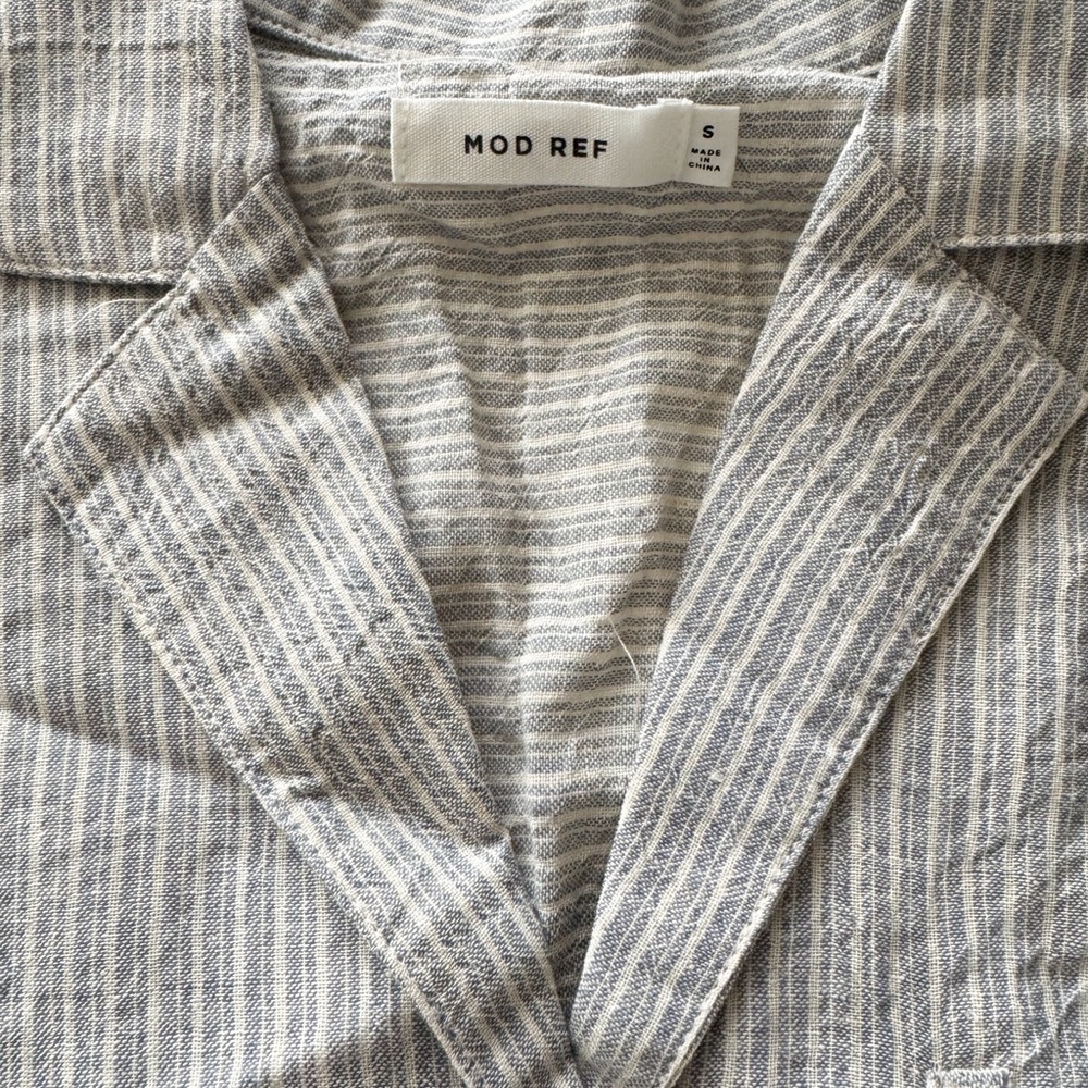 Mod Ref stripe button up - Picture 2 of 3